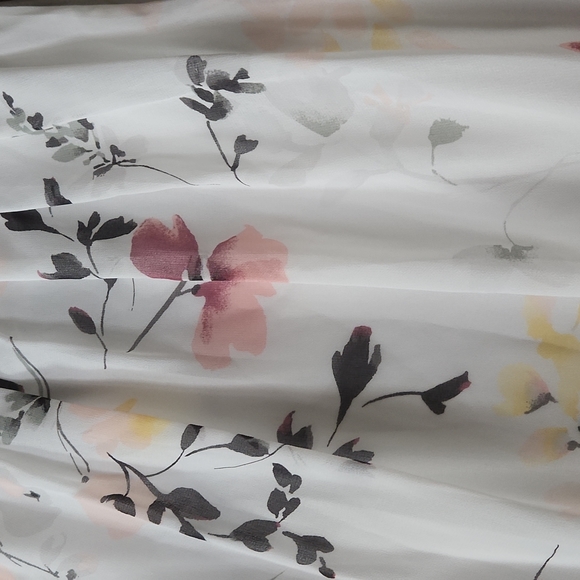 White House Black Market White Floral Dress ♥ - Picture 11 of 11